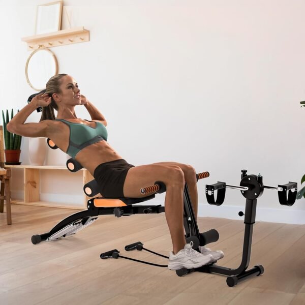 Banc d'entraînement abdominal 6en1 multifonction