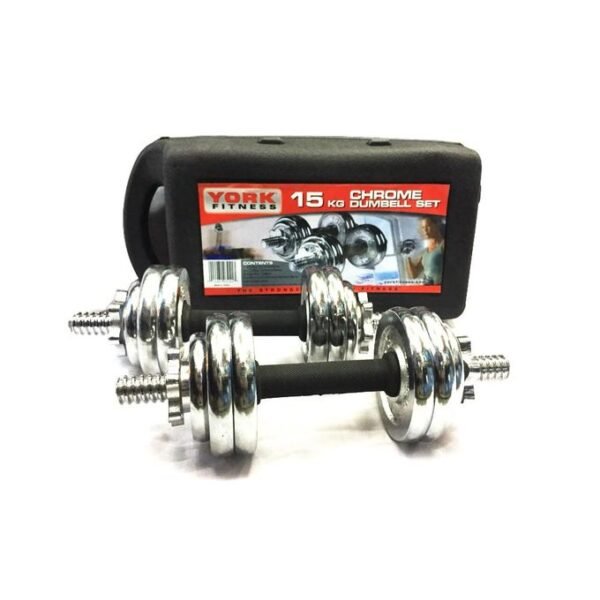 Kit Haltères 15 kg Chrome