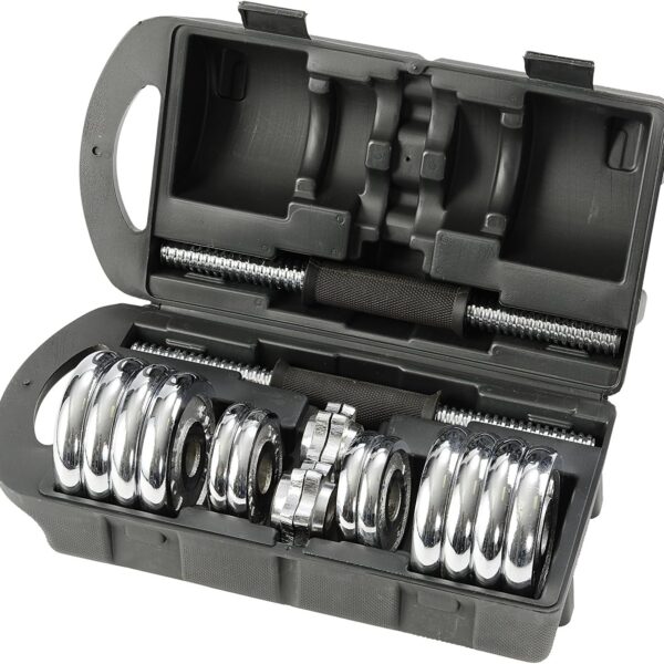 Kit Haltères 15 kg Chrome